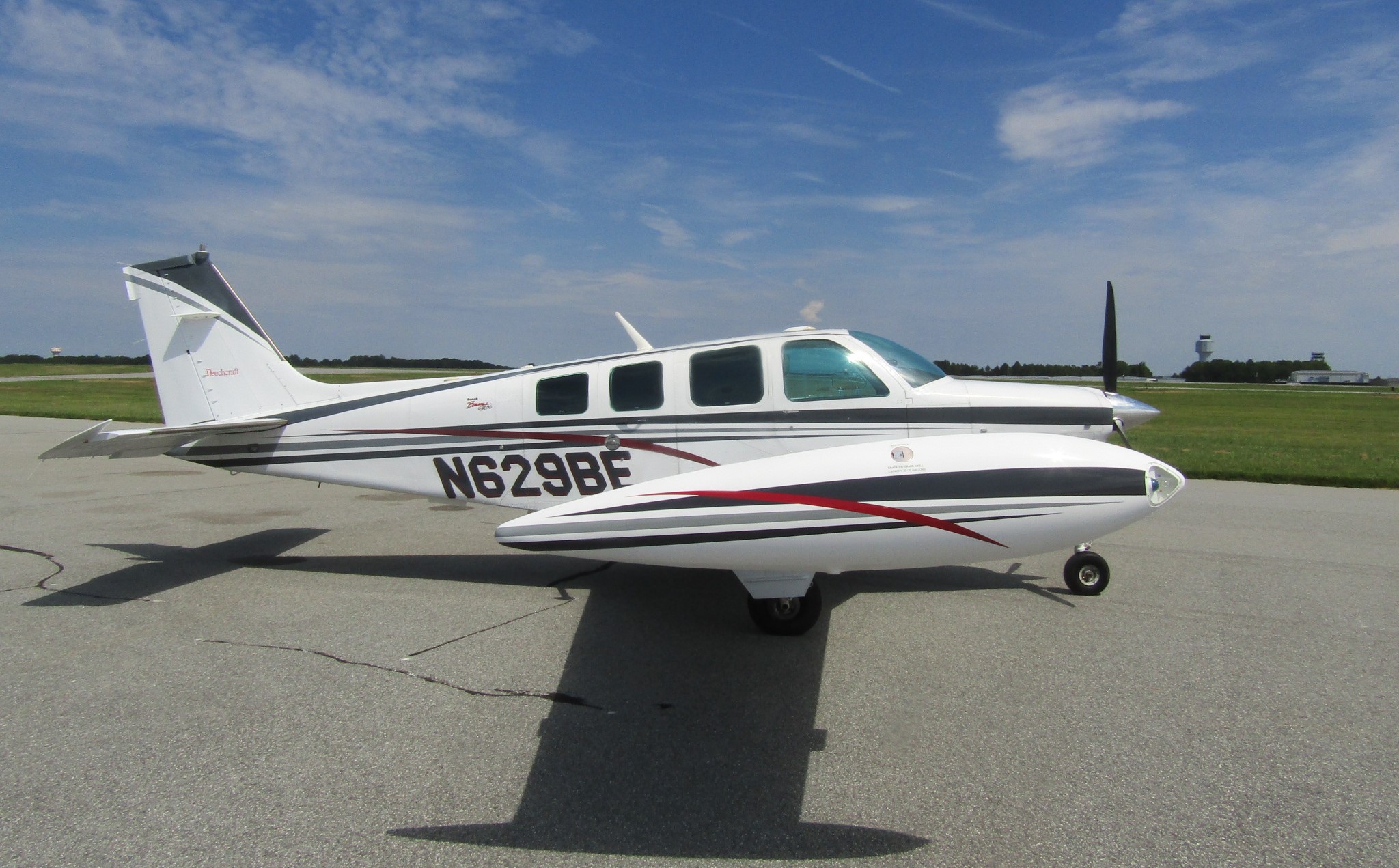 N629BE 1999 Turbo Normalized A36 w Air Cond, Full TKS, Tip Tanks